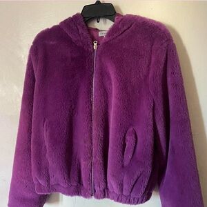 Cozy Purple women Jacket